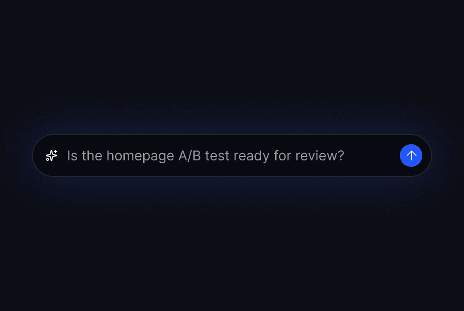 Project AI chat answering questions about project status